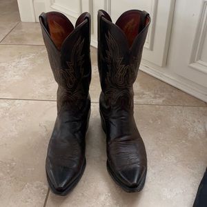 Lucchese Snip Tip Cowboy Boot, size 13D